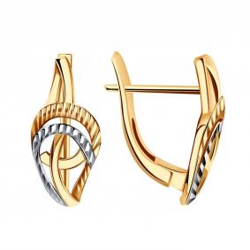 Золотые серьги МАГНАТ МА 011111 МА 011111 фото